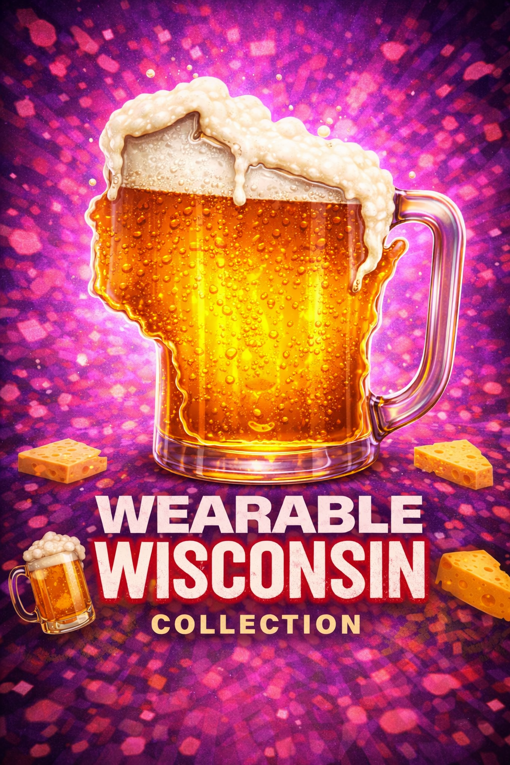 Wearable Wisconsin Collection artwork