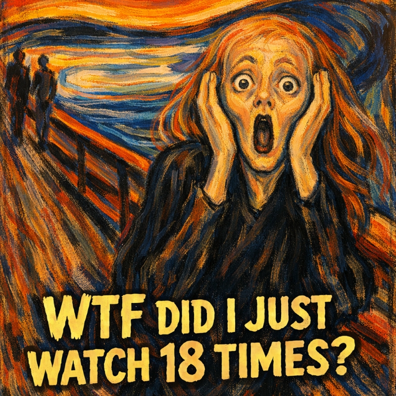 WTF did I just watch 18 times? design